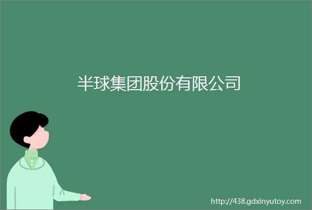 半球集团股份有限公司