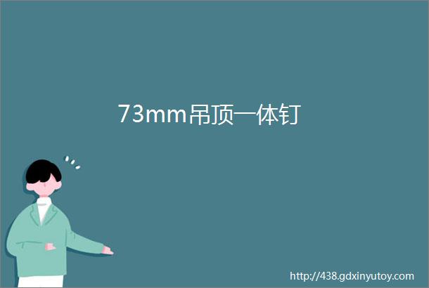 73mm吊顶一体钉